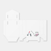 メイクアップアーティストパーソナライズされたカスタムアート フェイバーボックス (折り畳みなし)