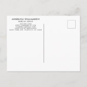 メイクアップアーティストビジネス3写真 ポストカード (裏面)