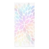 メイクアップアーティストフェイクホログラフィックダリア ラックカード (裏面)