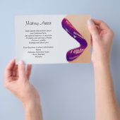 メイクアップアーティストフライヤー チラシ (ハンドル)