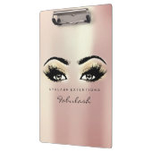 メイクアップアーティストブラウンスタジオラッシュシャンパイグネピンク クリップボード (左)