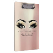 メイクアップアーティストブラウンスタジオラッシュシャンパイグネピンク クリップボード (右)