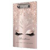 メイクアップアーティストブラウンズラッシュスパーク紙吹雪ロータス クリップボード (左)