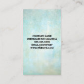 メイクアップアーティストブラシツール 名刺 (裏面)