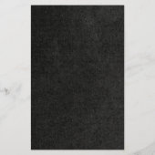 メイクアップアーティストブラック金ゴールドフライヤー チラシ (裏面)