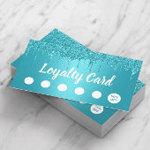 メイクアップアーティストヘアサロンターコイズドリップスロイヤリティ ロイヤリティカード