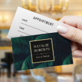 メイクアップアーティストヘアサロントロピカルパ葉ーム 予約カード