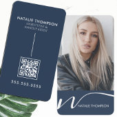 メイクアップアーティストヘアスタイリスト爪、 ネイルテック美しいサロン 名刺