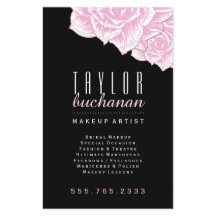 メイクアップアーティストマーケティングフライヤー