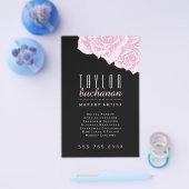 メイクアップアーティストマーケティングフライヤー チラシ (シングル)