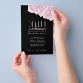 メイクアップアーティストマーケティングフライヤー チラシ (ハンドル)