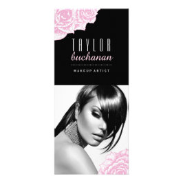 メイクアップアーティストメニューラックカード ラックカード