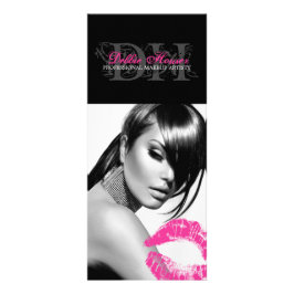 メイクアップアーティストメニューラックカード ラックカード