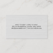 メイクアップアーティストモダン抽象芸術アート#73 名刺 (裏面)