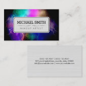 メイクアップアーティストモダン銀河系#15 名刺 (正面/裏面)