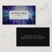 メイクアップアーティストモダン銀河系#24 名刺 (正面/裏面)