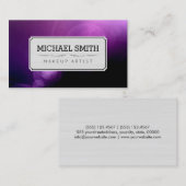 メイクアップアーティストモダン銀河系#3 名刺 (正面/裏面)
