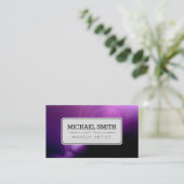 メイクアップアーティストモダン銀河系#3 名刺 (スタンド正面)