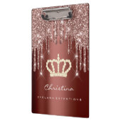 メイクアップアーティストラッシュスパークイベントプランナーバラクラウン クリップボード (左)