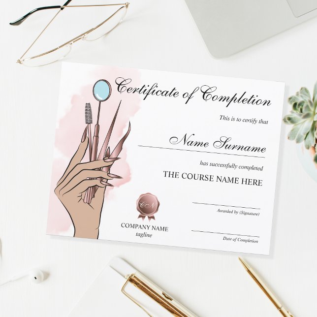 メイクアップアーティストラッズアイ美しいコース修了 (クリエイターアップロード済み)