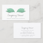 メイクアップアーティストラッズエクステンションMint Green Gray 予約カード (正面/裏面)