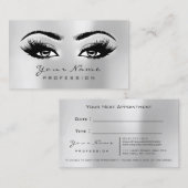 メイクアップアーティストラッズネクストアポイントメントカード 予約カード (正面/裏面)