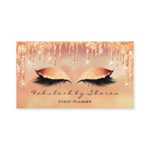 メイクアップアーティストラッッシュアイグリッタードリップコーラルメタル