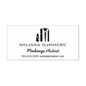 メイクアップアーティスト化粧品リップスティックMascaraアドレス セルフインキングスタンプ (デザイン)