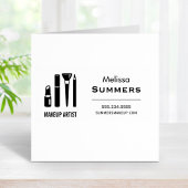 メイクアップアーティスト化粧品リップスティックMascaraアドレス ラバースタンプ