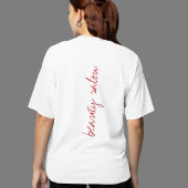 メイクアップアーティスト名リップスティックのカラー見本 Tシャツ