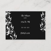 メイクアップアーティスト名刺 名刺 (裏面)