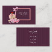 メイクアップアーティスト名刺 名刺 (正面/裏面)