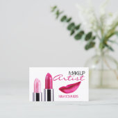 メイクアップアーティスト名刺 名刺 (スタンド正面)