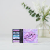 メイクアップアーティスト名刺 名刺 (スタンド正面)