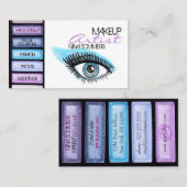 メイクアップアーティスト名刺 名刺 (正面/裏面)