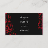 メイクアップアーティスト名刺 名刺 (裏面)