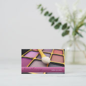 メイクアップアーティスト名刺 名刺 (スタンド正面)