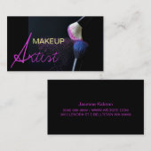 メイクアップアーティスト名刺 名刺 (正面/裏面)