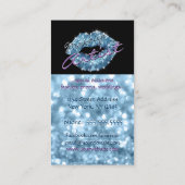 メイクアップアーティスト名刺 名刺 (裏面)