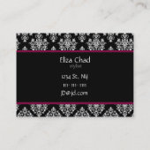 メイクアップアーティスト名刺 名刺 (裏面)