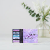 メイクアップアーティスト名刺 名刺 (スタンド正面)