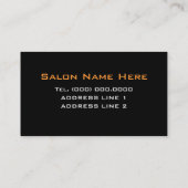 メイクアップアーティスト向け名刺 名刺 (裏面)