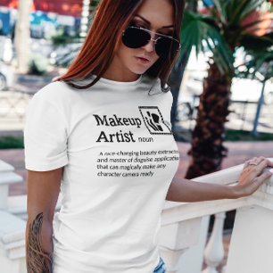 メイクアップアーティスト定義ライトモード – フィルムクルー Tシャツ