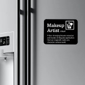 メイクアップアーティスト定義 – フィルムクルー3" x 4" Flex マグネット