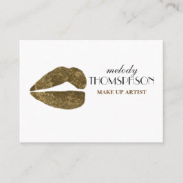 メイクアップアーティスト標準マット 名刺