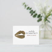 メイクアップアーティスト標準マット 名刺 (スタンド正面)