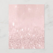 メイクアップアーティスト美しいサロンウェルネスフライヤーピンクスパ チラシ (裏面)