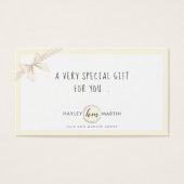 メイクアップアーティスト美しいサロンギフト券 (正面)