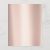 メイクアップアーティスト美しいサロンラッシュフライヤーバラグレー チラシ (裏面)