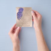 メイクアップアーティスト美しいサロンラッシュフライヤーマーメイド梨 チラシ (手)